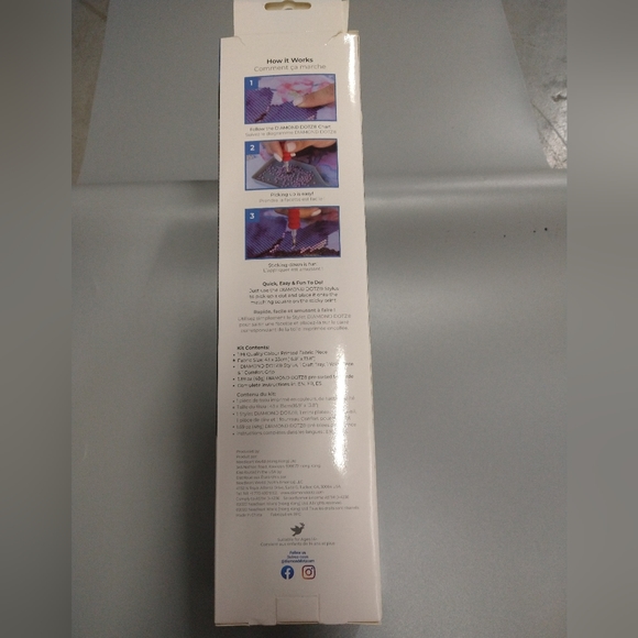 Diamond Dotz Diamond DotzSE Dog Blackie Round Facet Partial Coverage Craft Kit - Picture 13 of 13